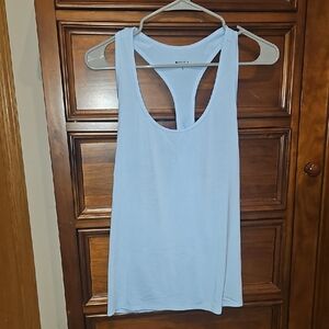 Athleta Sky Blue Racerback Tank Top